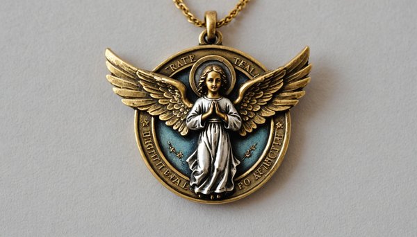 La médaille de baptême ange : symbole de protection et d'amour